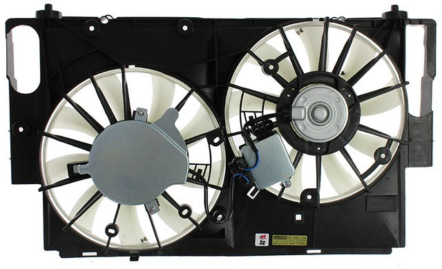 Dual Radiator and Condenser Fan Assembly Agility Autoparts 6010344