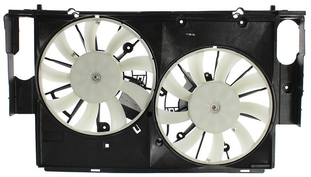 Dual Radiator and Condenser Fan Assembly Agility Autoparts 6010344