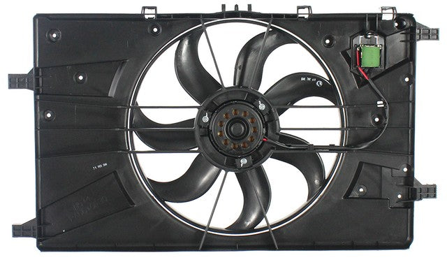 Dual Radiator and Condenser Fan Assembly Agility Autoparts 6010350