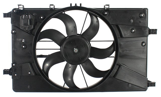 Dual Radiator and Condenser Fan Assembly Agility Autoparts 6010350