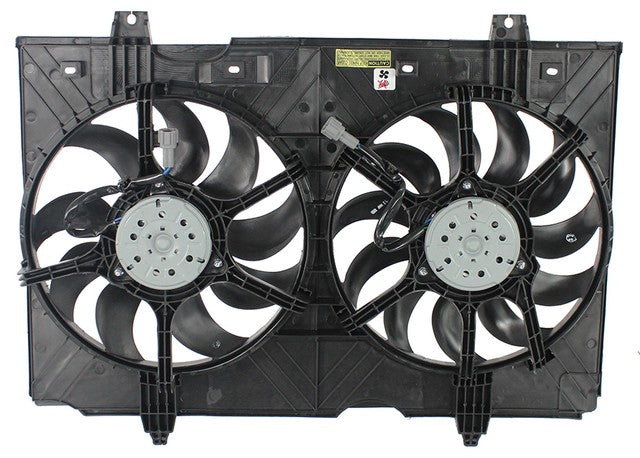 Dual Radiator and Condenser Fan Assembly Agility Autoparts 6010355