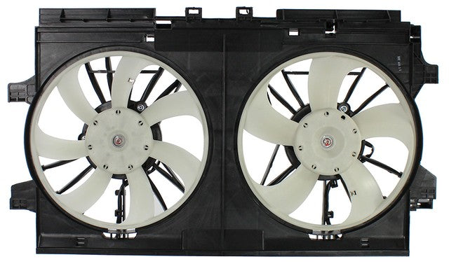 Dual Radiator and Condenser Fan Assembly Agility Autoparts 6010356
