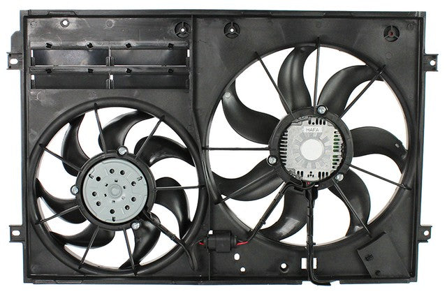 Dual Radiator and Condenser Fan Assembly Agility Autoparts 6010358