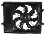 Dual Radiator and Condenser Fan Assembly Agility Autoparts 6010364