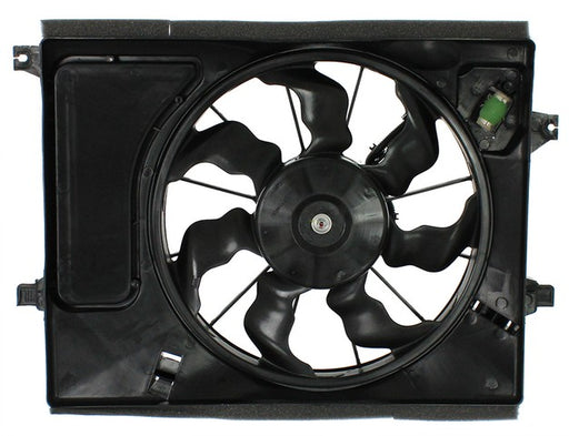 Dual Radiator and Condenser Fan Assembly Agility Autoparts 6010364