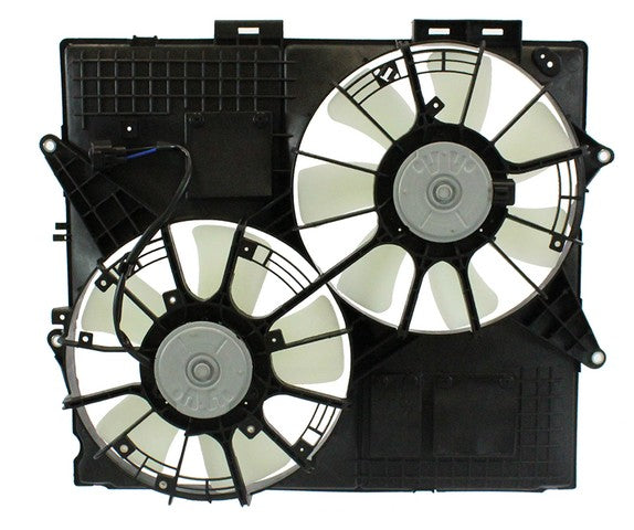 Dual Radiator and Condenser Fan Assembly Agility Autoparts 6010366