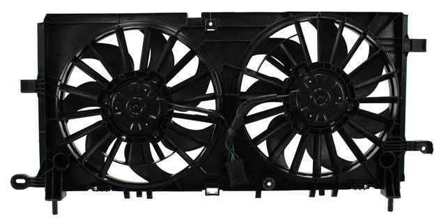 Dual Radiator and Condenser Fan Assembly Agility Autoparts 6010367