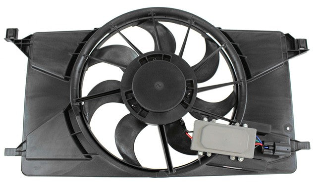 Dual Radiator and Condenser Fan Assembly Agility Autoparts 6010377