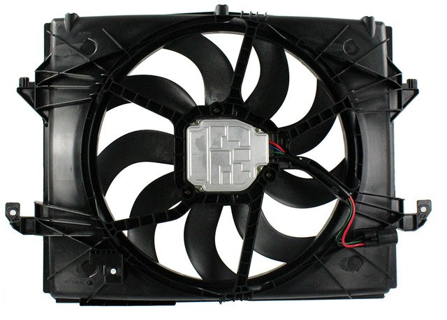 Dual Radiator and Condenser Fan Assembly Agility Autoparts 6010381