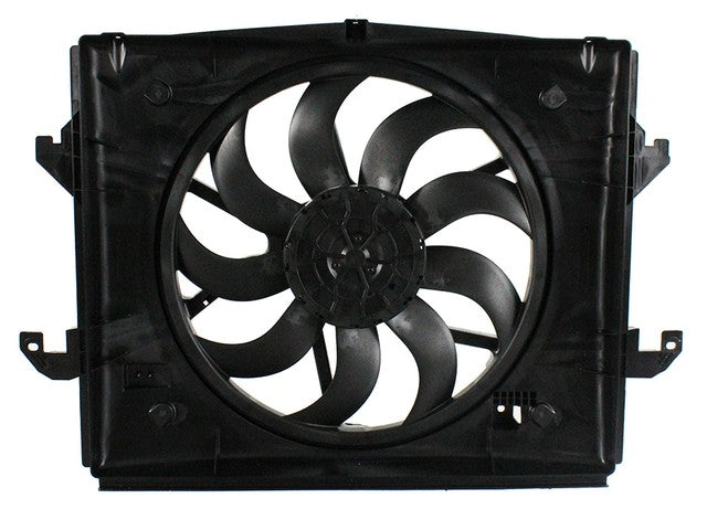 Dual Radiator and Condenser Fan Assembly Agility Autoparts 6010381