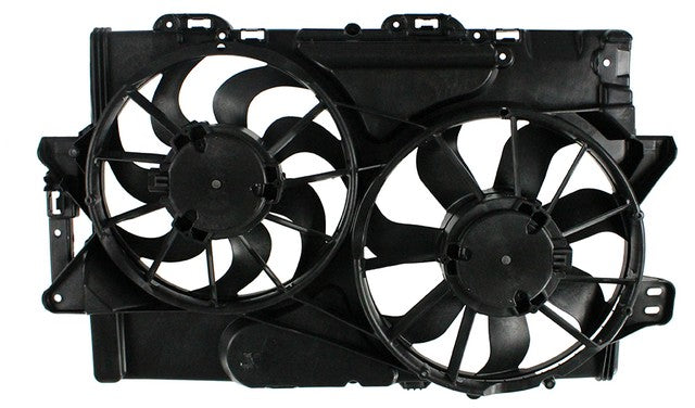 Dual Radiator and Condenser Fan Assembly Agility Autoparts 6010389