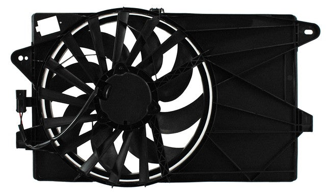 Dual Radiator and Condenser Fan Assembly Agility Autoparts 6010396