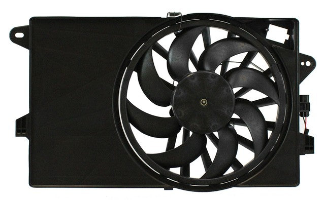 Dual Radiator and Condenser Fan Assembly Agility Autoparts 6010396