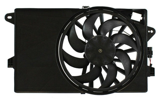 Dual Radiator and Condenser Fan Assembly Agility Autoparts 6010396