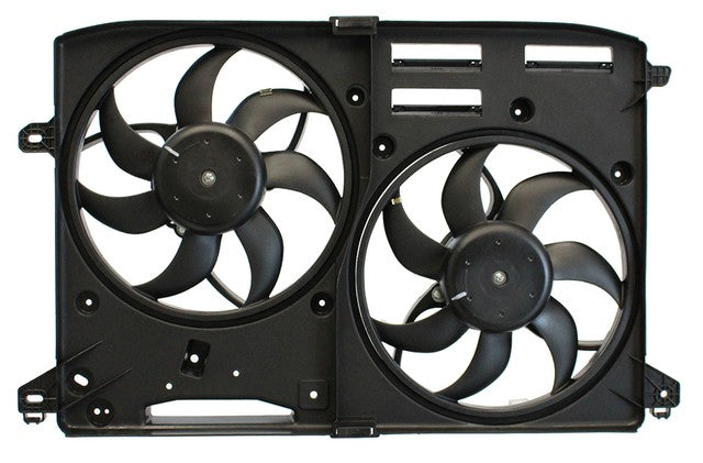 Dual Radiator and Condenser Fan Assembly Agility Autoparts 6010444