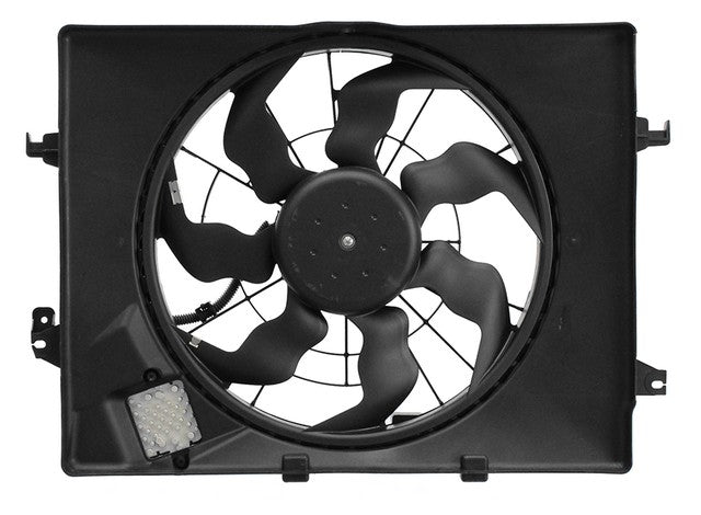 Dual Radiator and Condenser Fan Assembly Agility Autoparts 6010446