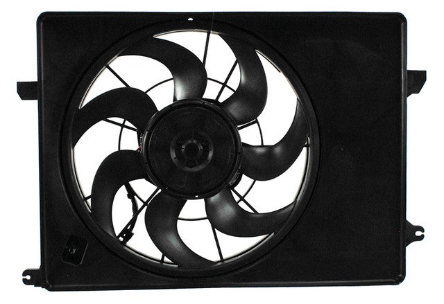 Dual Radiator and Condenser Fan Assembly Agility Autoparts 6010473