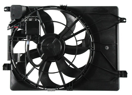Dual Radiator and Condenser Fan Assembly Agility Autoparts 6010476