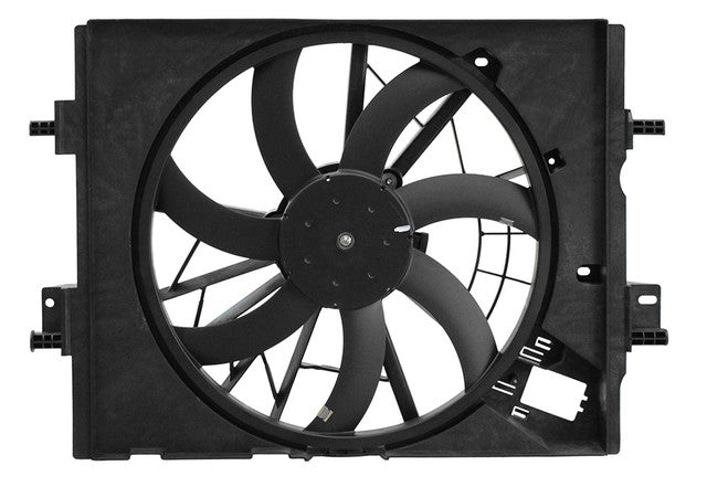 Dual Radiator and Condenser Fan Assembly Agility Autoparts 6010477