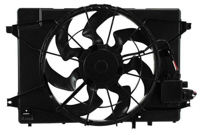 Dual Radiator and Condenser Fan Assembly Agility Autoparts 6010485