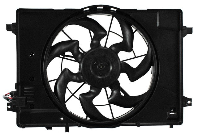 Dual Radiator and Condenser Fan Assembly Agility Autoparts 6010485