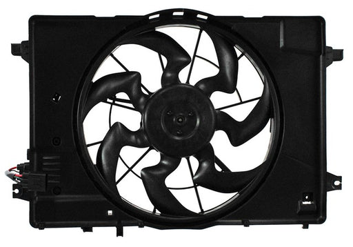 Dual Radiator and Condenser Fan Assembly Agility Autoparts 6010485