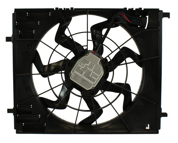 Dual Radiator and Condenser Fan Assembly Agility Autoparts 6010495