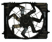 Dual Radiator and Condenser Fan Assembly Agility Autoparts 6010495