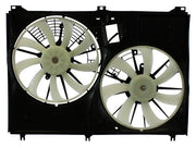 Dual Radiator and Condenser Fan Assembly Agility Autoparts 6010503