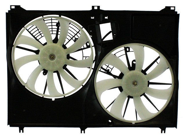 Dual Radiator and Condenser Fan Assembly Agility Autoparts 6010503