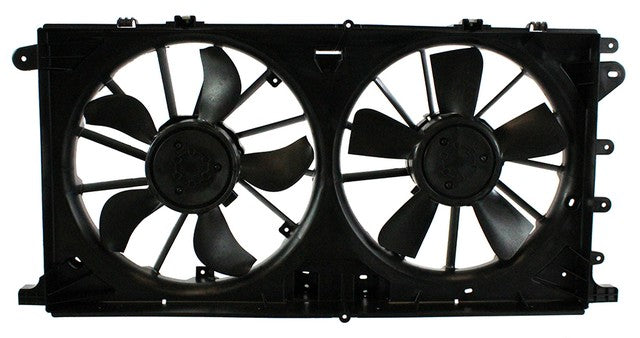 Dual Radiator and Condenser Fan Assembly Agility Autoparts 6010516