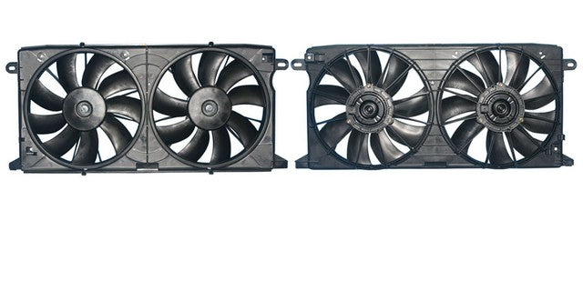 Dual Radiator and Condenser Fan Assembly Agility Autoparts 6014101