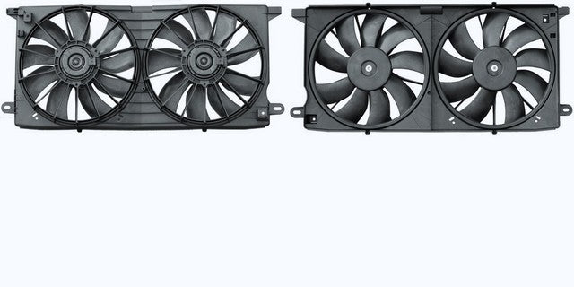 Dual Radiator and Condenser Fan Assembly Agility Autoparts 6014103