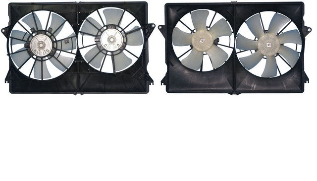 Dual Radiator and Condenser Fan Assembly Agility Autoparts 6015102