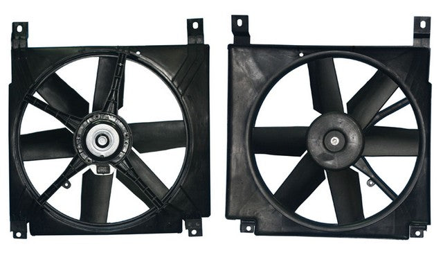 Dual Radiator and Condenser Fan Assembly Agility Autoparts 6016107