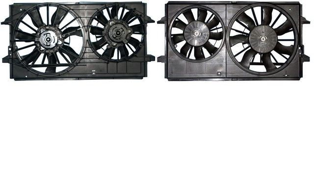 Dual Radiator and Condenser Fan Assembly Agility Autoparts 6016125