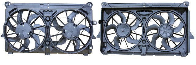 Dual Radiator and Condenser Fan Assembly Agility Autoparts 6016155