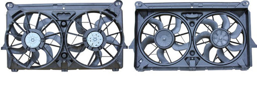 Dual Radiator and Condenser Fan Assembly Agility Autoparts 6016157