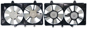 Dual Radiator and Condenser Fan Assembly Agility Autoparts 6017110