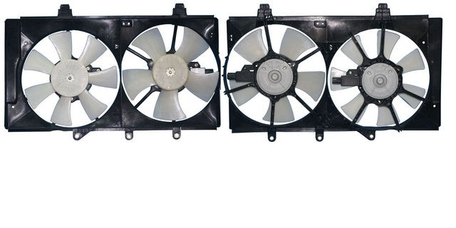 Dual Radiator and Condenser Fan Assembly Agility Autoparts 6017110