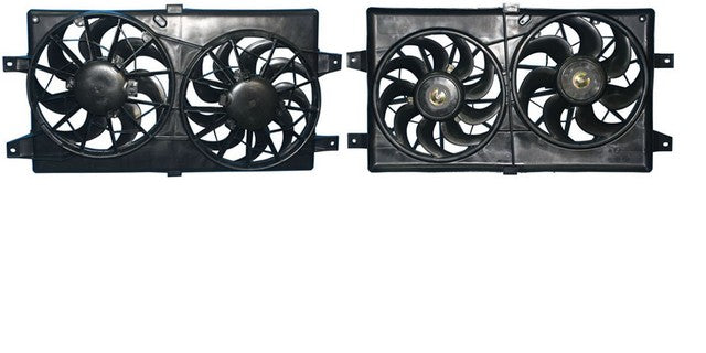 Dual Radiator and Condenser Fan Assembly Agility Autoparts 6017114