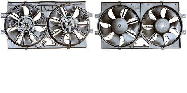 Dual Radiator and Condenser Fan Assembly Agility Autoparts 6017116