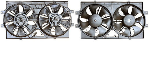 Dual Radiator and Condenser Fan Assembly Agility Autoparts 6017116