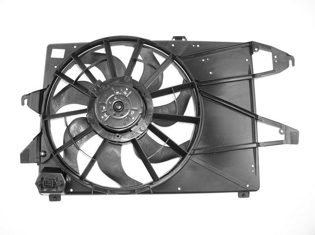 Dual Radiator and Condenser Fan Assembly Agility Autoparts 6018112