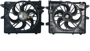 Dual Radiator and Condenser Fan Assembly Agility Autoparts 6018119