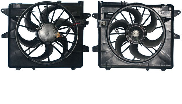 Dual Radiator and Condenser Fan Assembly Agility Autoparts 6018119
