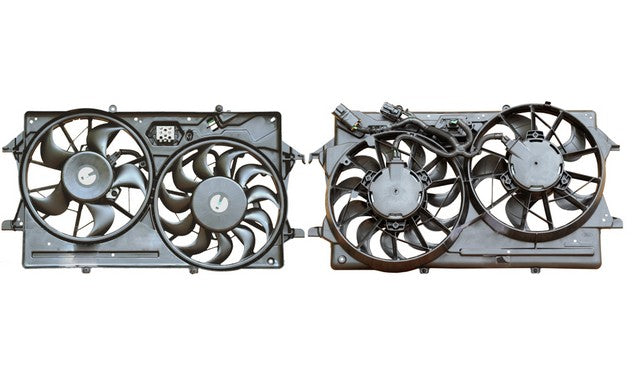 Dual Radiator and Condenser Fan Assembly Agility Autoparts 6018124