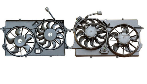 Dual Radiator and Condenser Fan Assembly Agility Autoparts 6018437