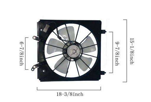 Engine Cooling Fan Assembly Agility Autoparts 6019107