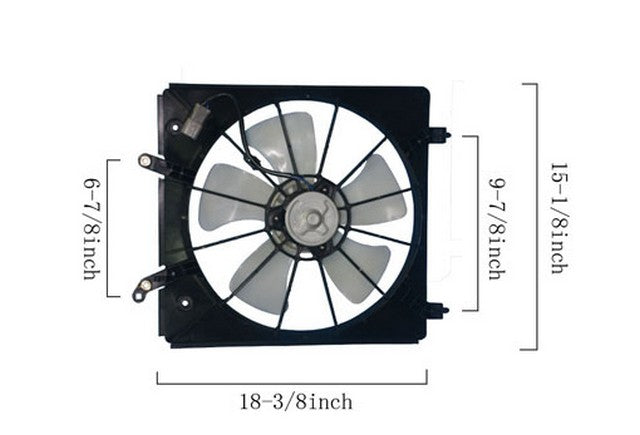 Engine Cooling Fan Assembly Agility Autoparts 6019107